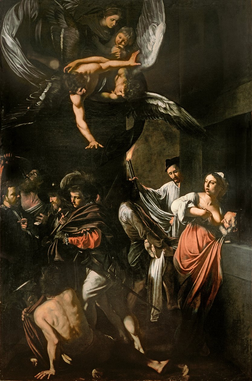 Les Sept Œuvres de Miséricorde, 1607 - Michelangelo Merisi Caravaggio