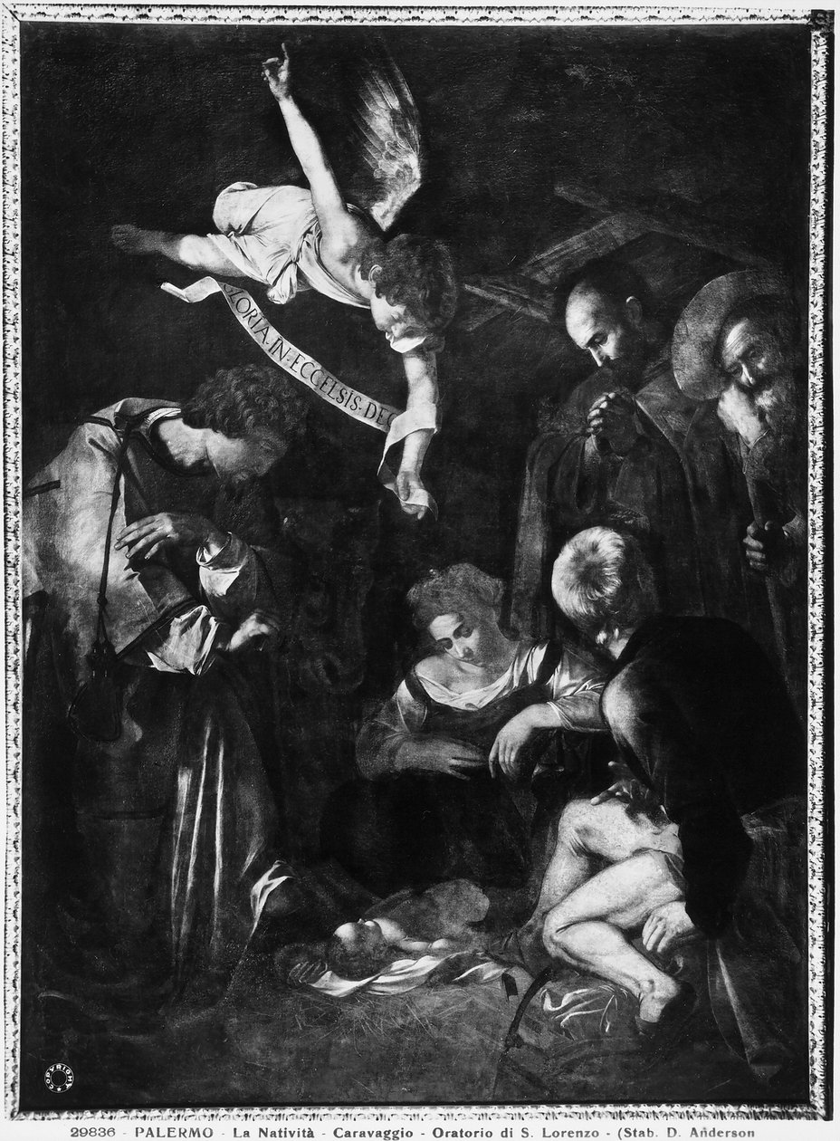 Nativité, 1609 - Michelangelo Merisi Caravaggio