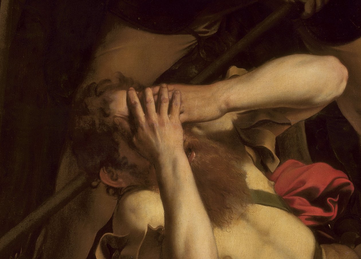 La Conversion de Saint Paul (détail) - Michelangelo Merisi Caravaggio
