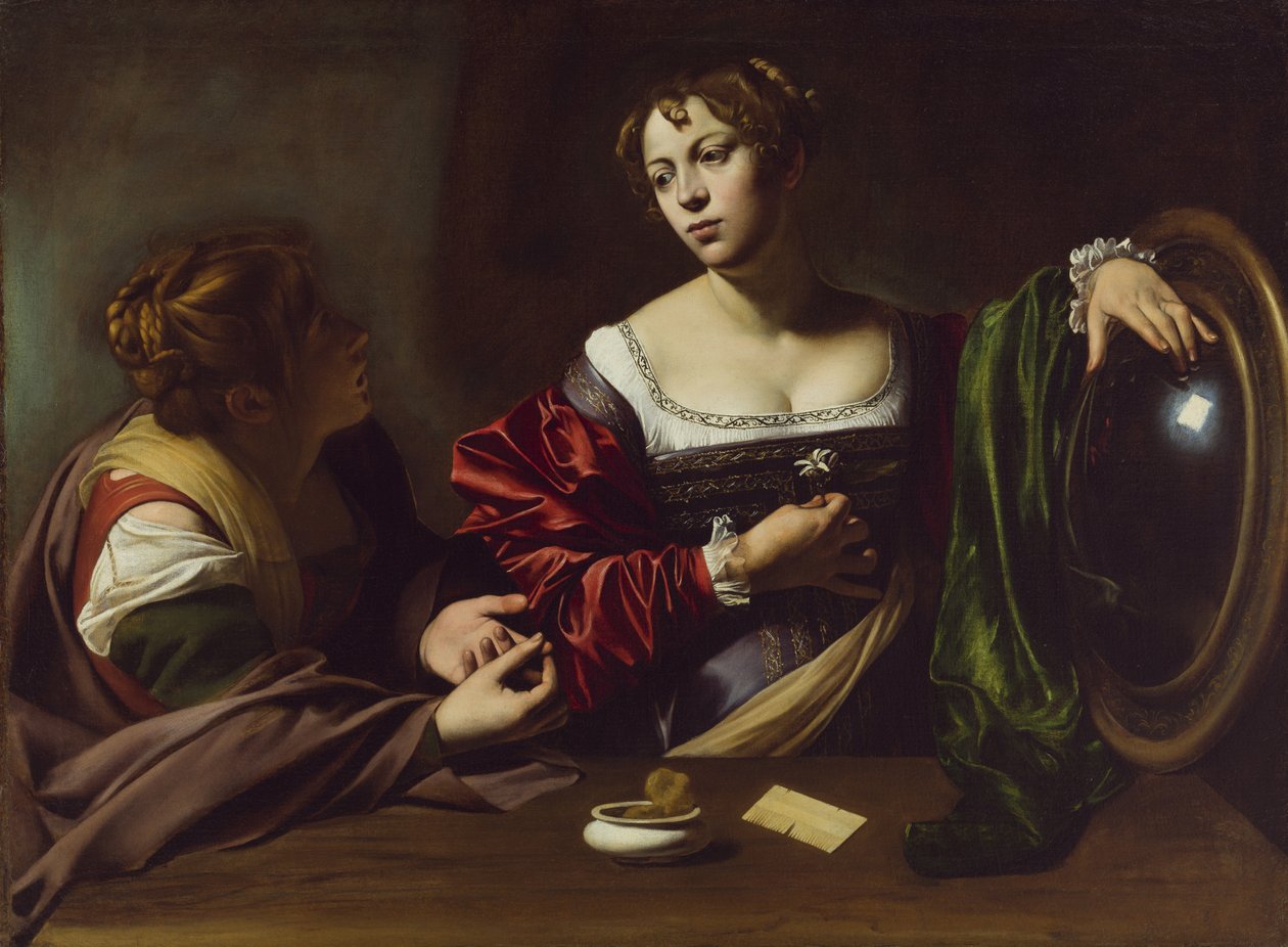 La Conversion de Madeleine, c.1598 - Michelangelo Merisi Caravaggio