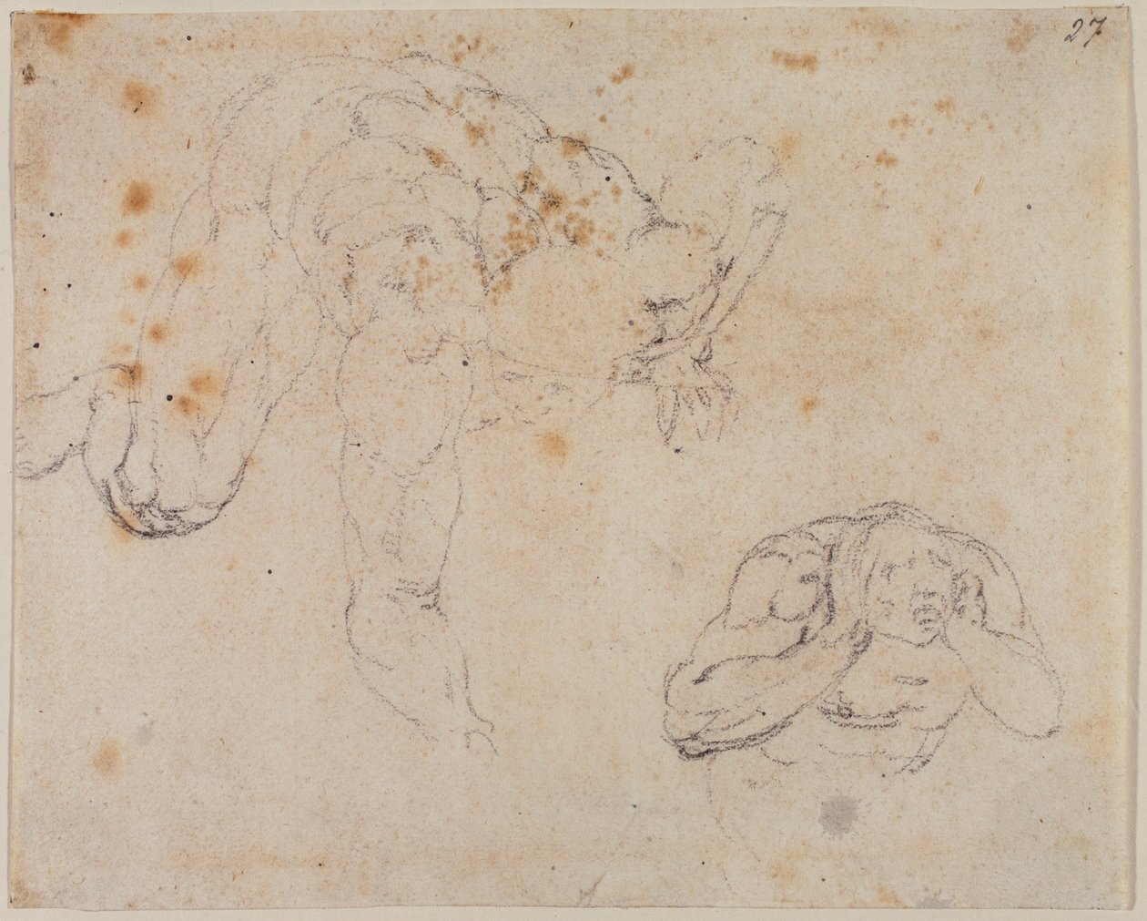 Copie du Jugement dernier - Michelangelo (after) Buonarroti