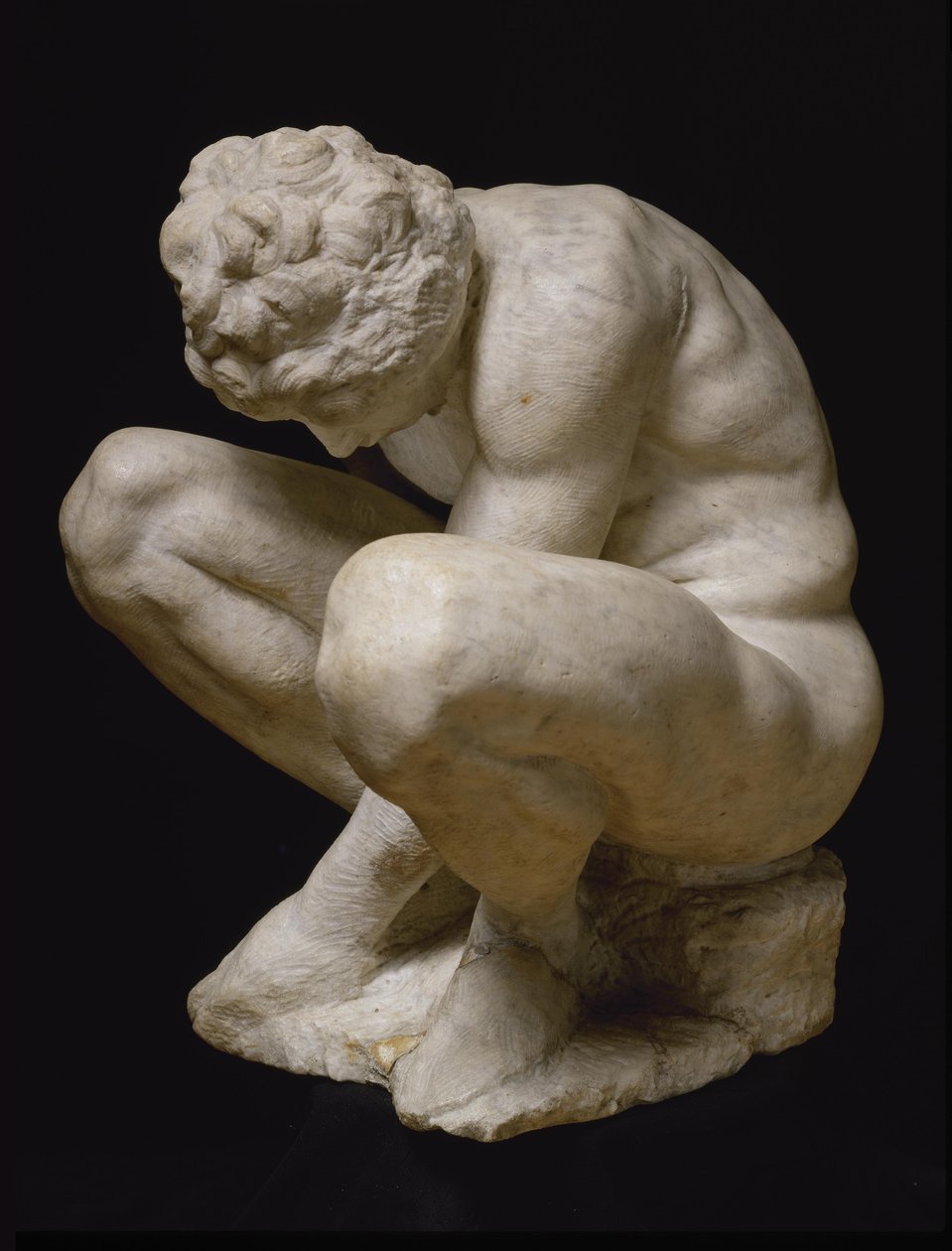 Garçon accroupi, entre 1530 et 1534 - Michelangelo Buonarroti