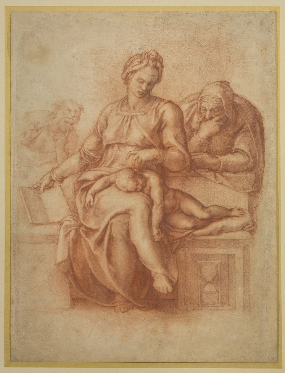 Madonna del Silenzio, vers 1538 - Michelangelo Buonarroti