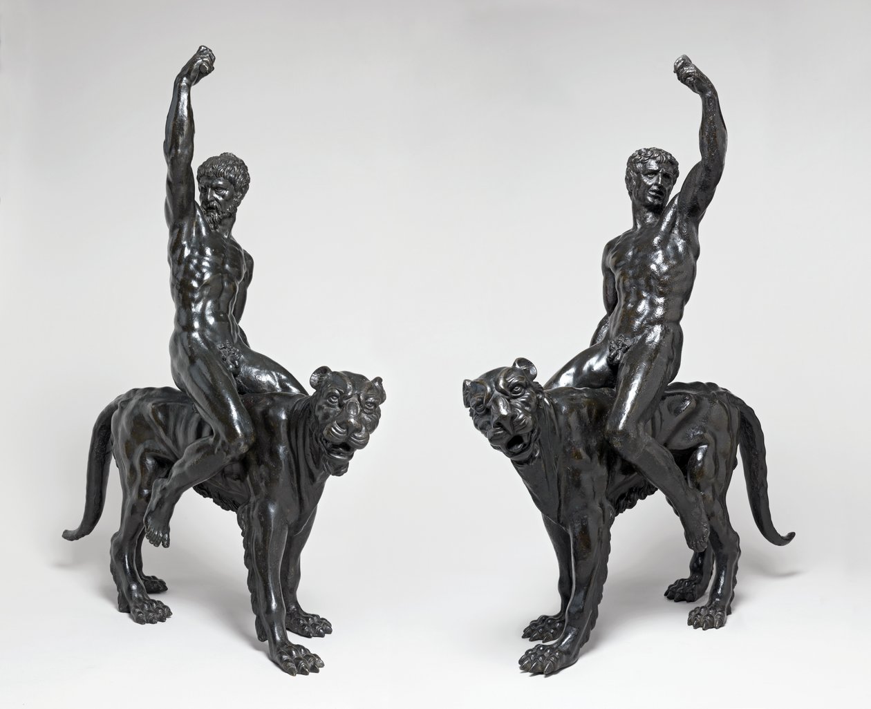 Bacchantes nues chevauchant des panthères, vers 1506-08 - Michelangelo Buonarroti