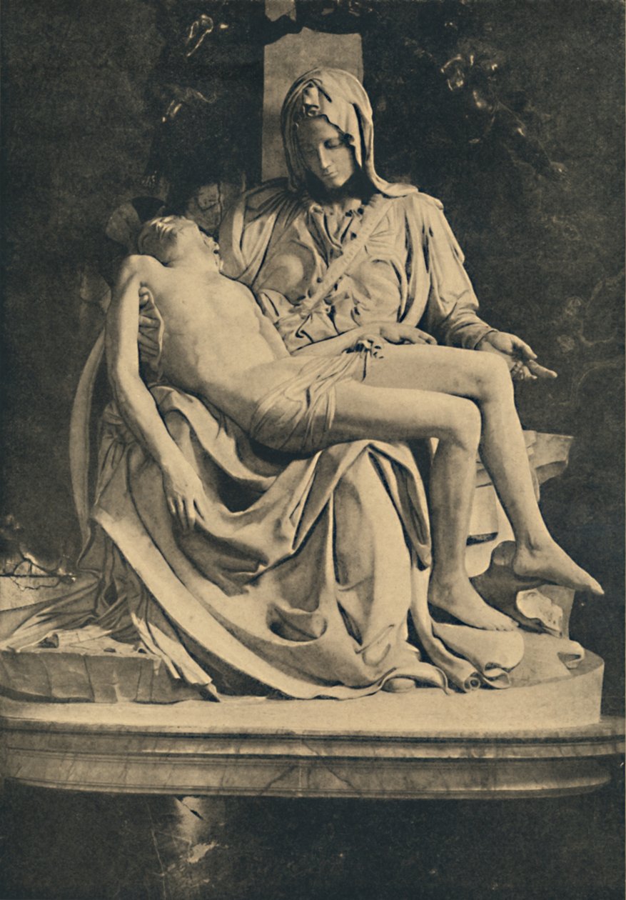Rome - Basilique Saint-Pierre. Pietà de Michel-Ange - Michelangelo Buonarroti