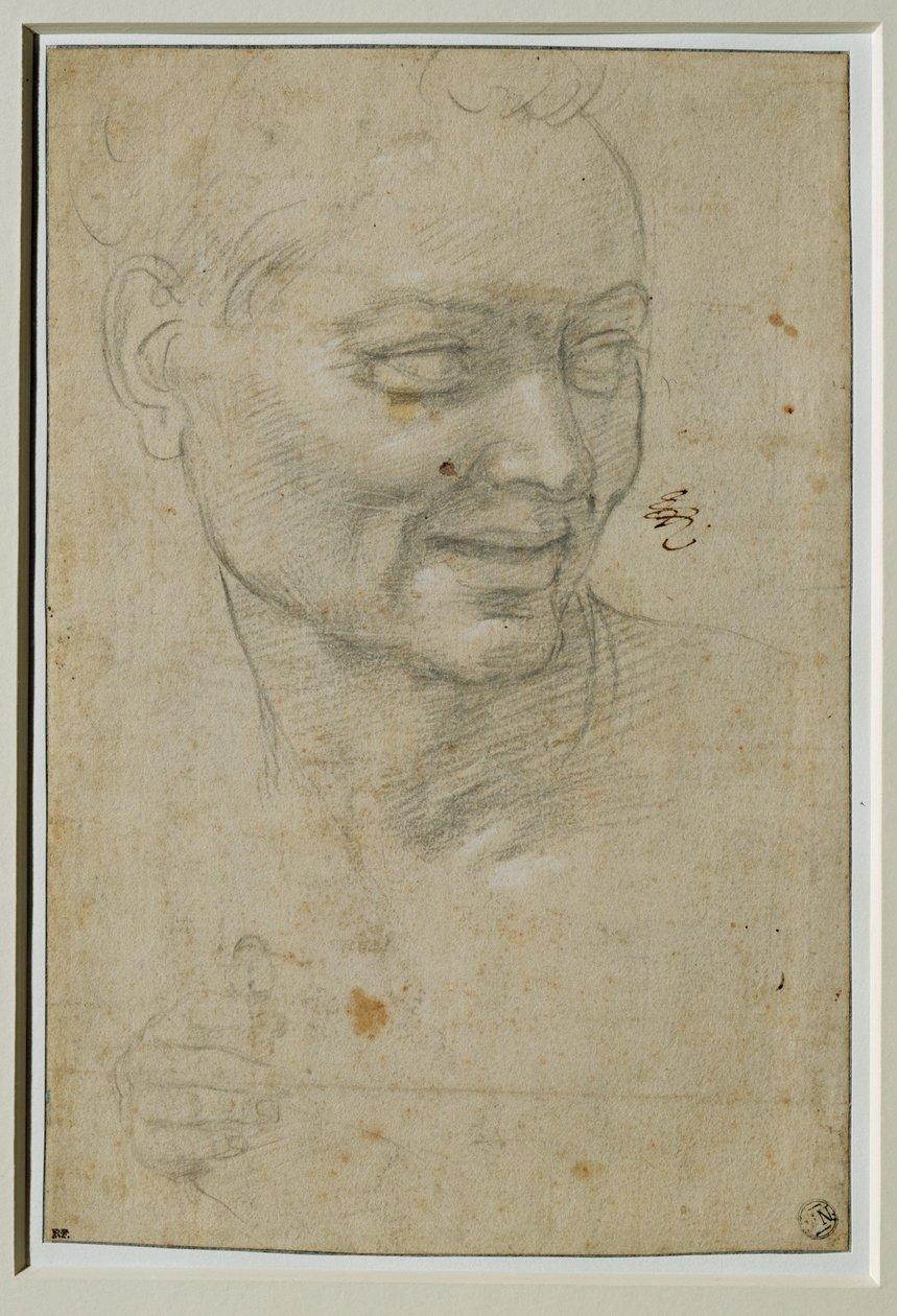 Tete et main droite de l