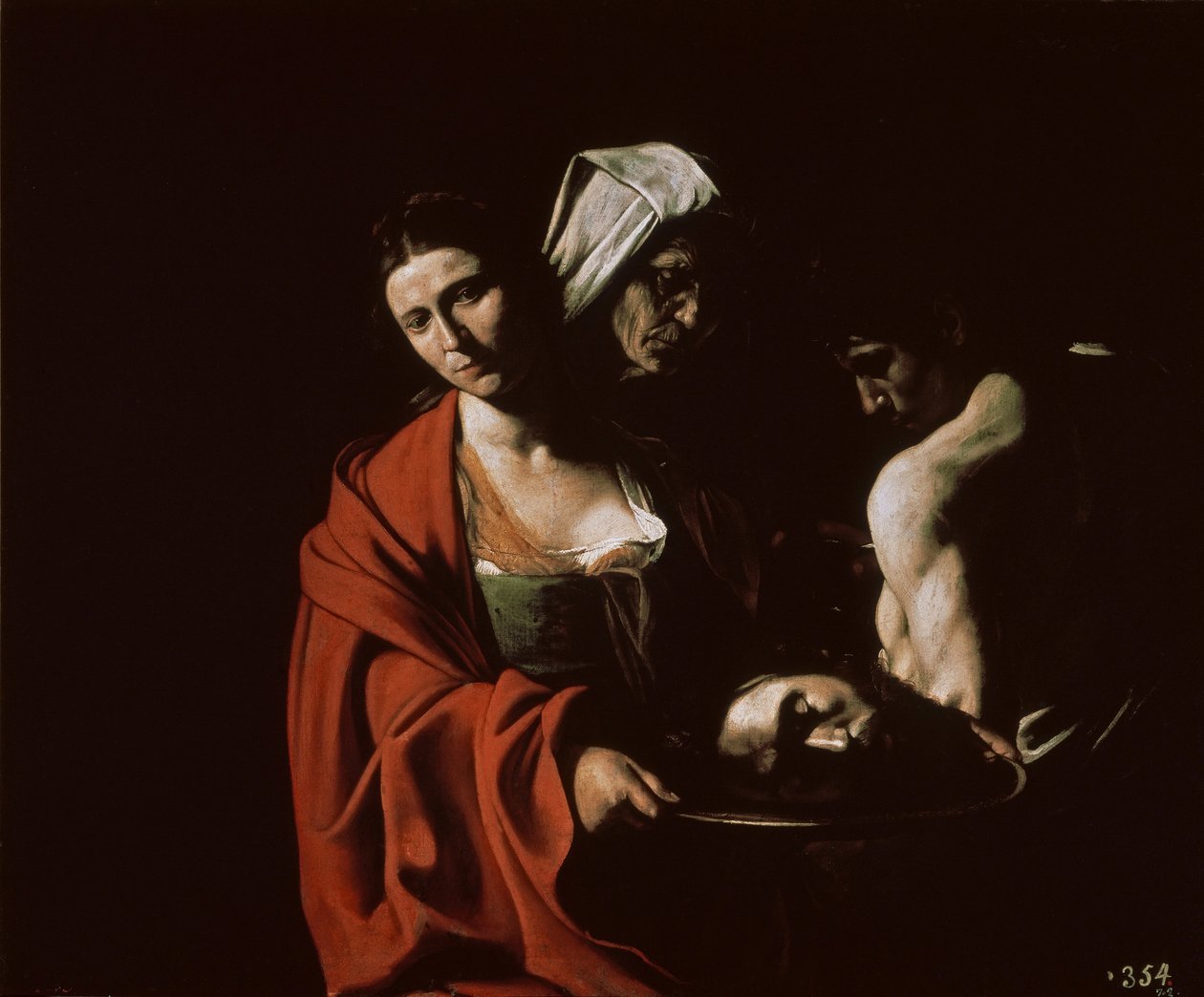 Salomé avec la tête de Jean-Baptiste - Michelangelo Caravaggio