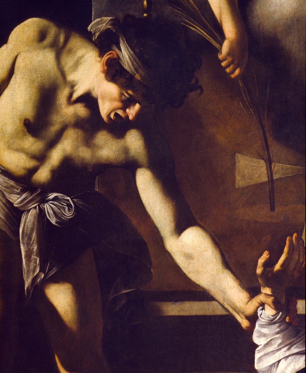 Le Martyre de Saint Matthieu (détail), 1599-1600 - Michelangelo Merisi Caravaggio