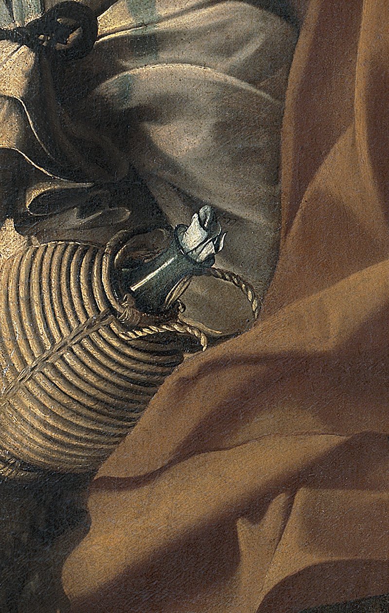 Repos pendant la fuite en Égypte (détail) - Michelangelo Merisi da Caravaggio