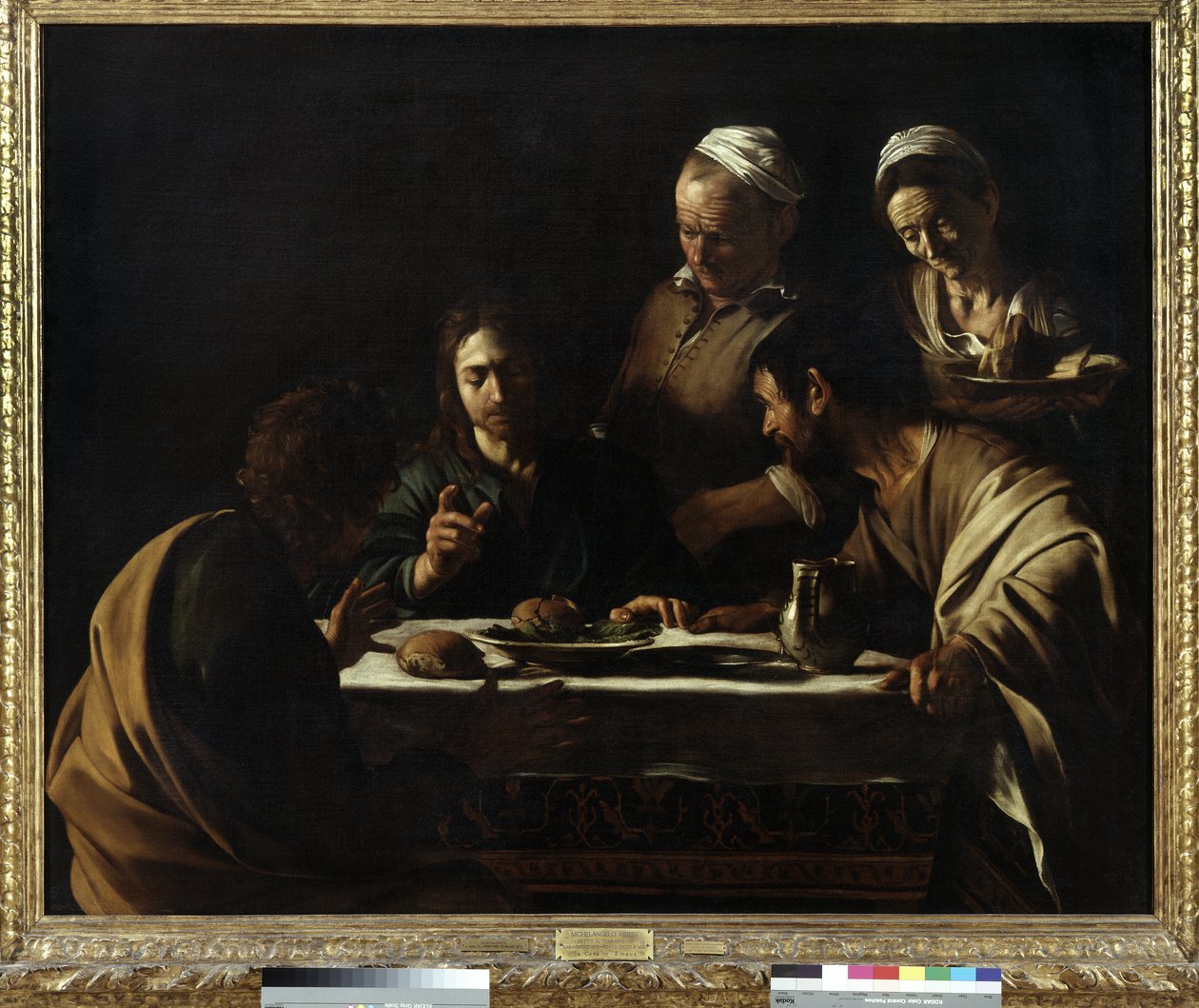 Dîner à Emmaüs, 1606 - Michelangelo Merisi da Caravaggio