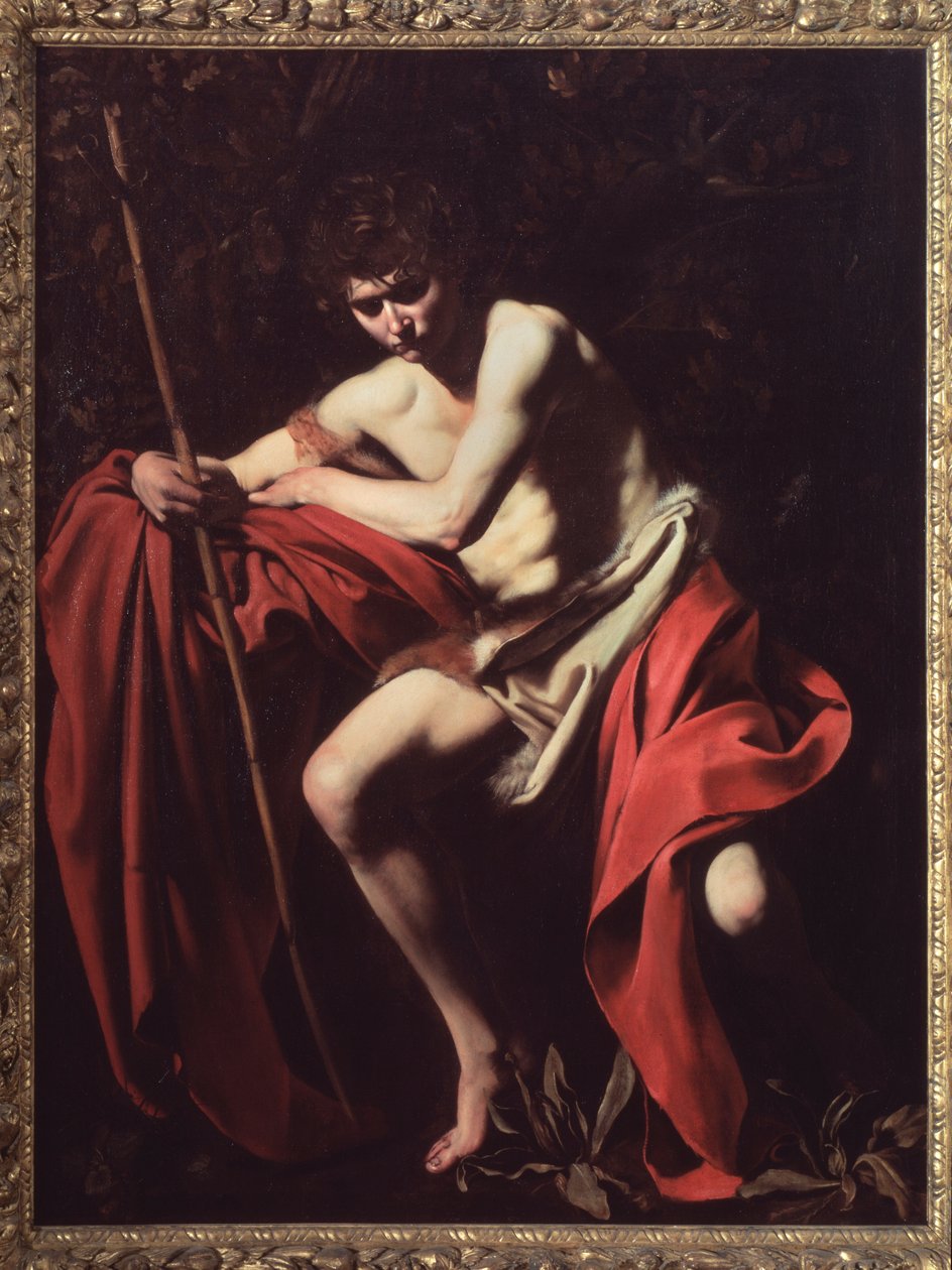 Saint Jean-Baptiste dans le désert - Michelangelo Merisi da Caravaggio