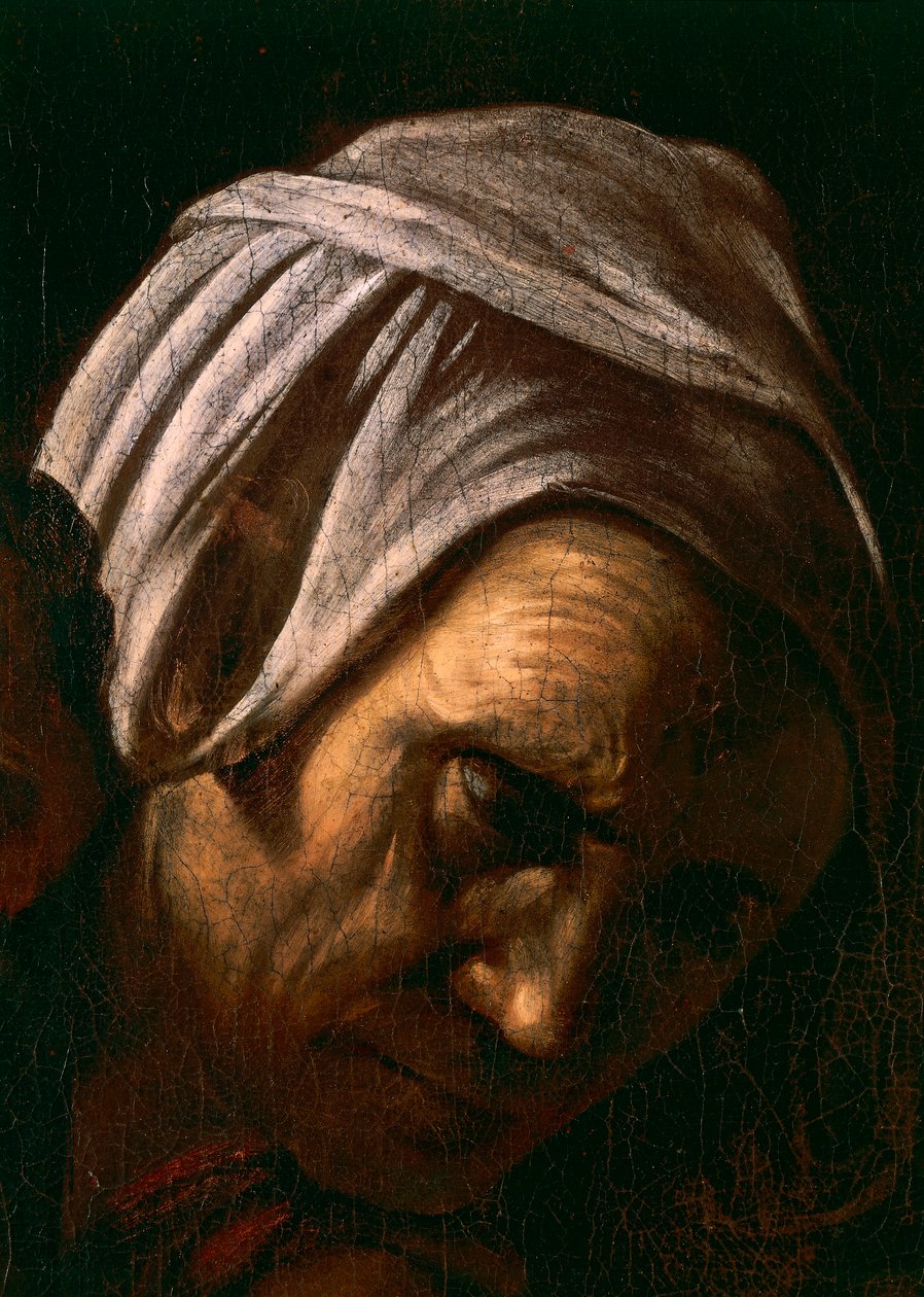 Salomé recevant la tête de Saint Jean-Baptiste (détail) - Michelangelo Merisi da Caravaggio