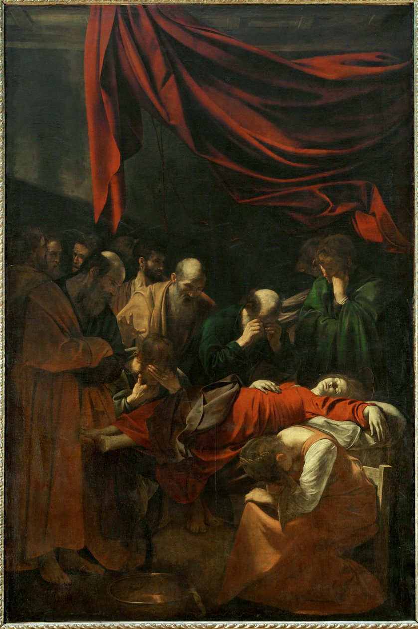 La mort de la Vierge ... - Michelangelo Merisi da Caravaggio
