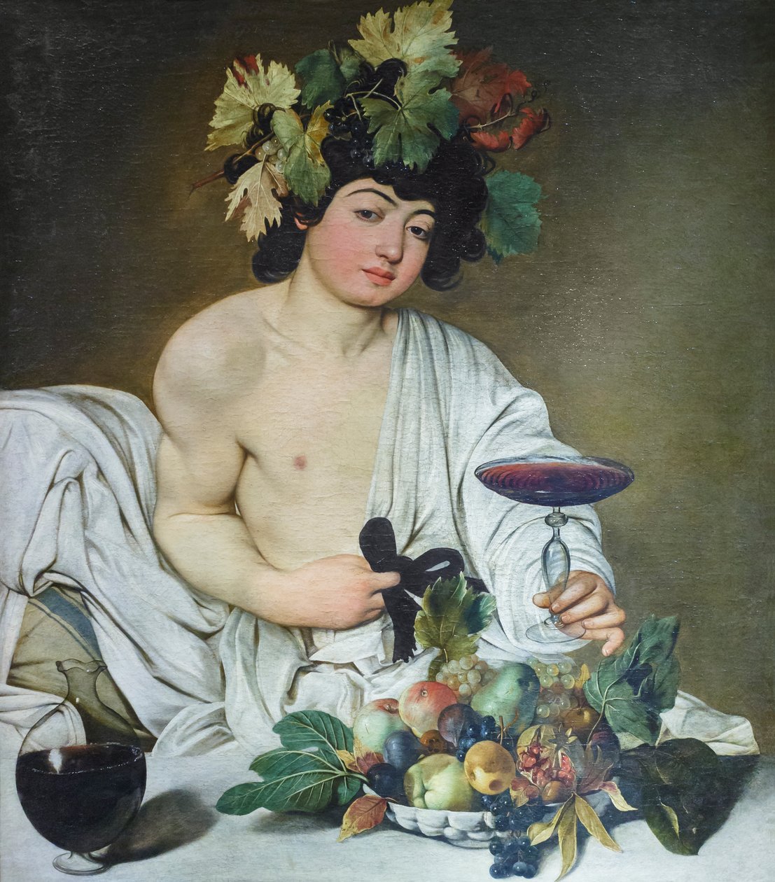 Le jeune Bacchus, vers 1596 - Michelangelo Merisi da Caravaggio