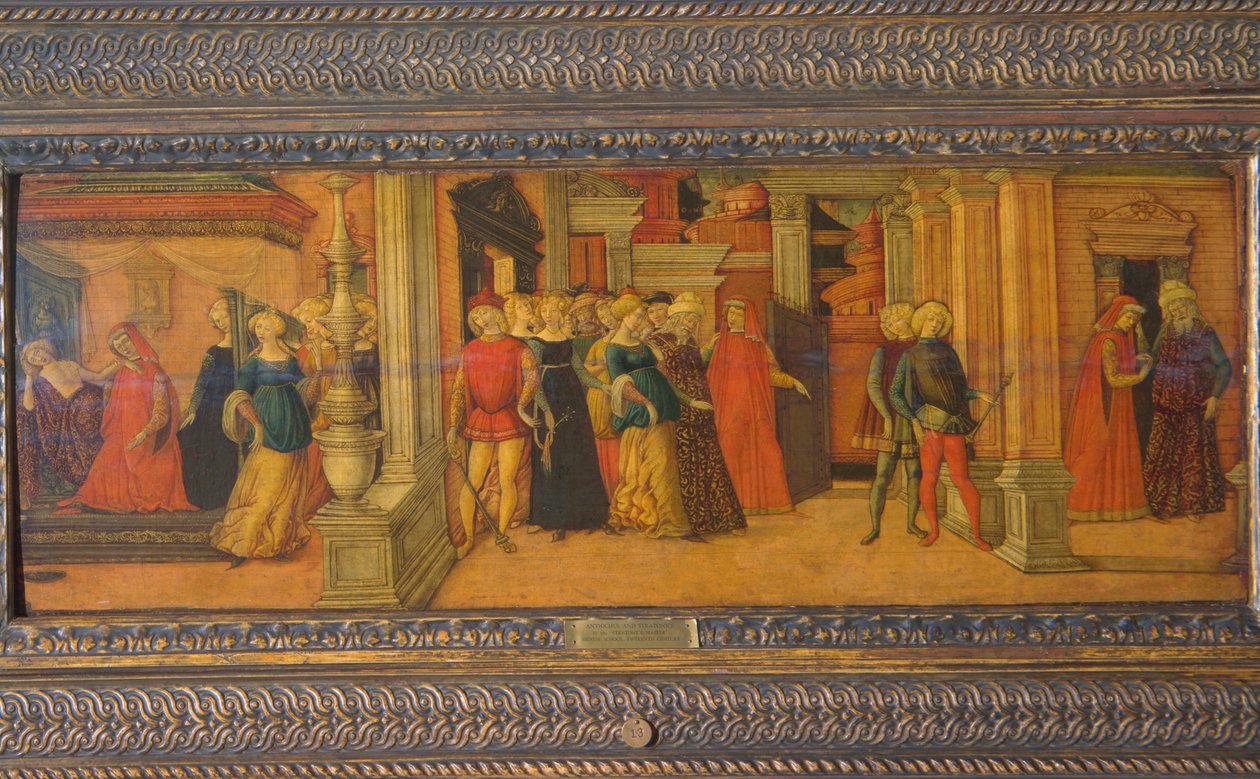 Antiochus et Stratonice, c.1470 - Michele Ciampanti