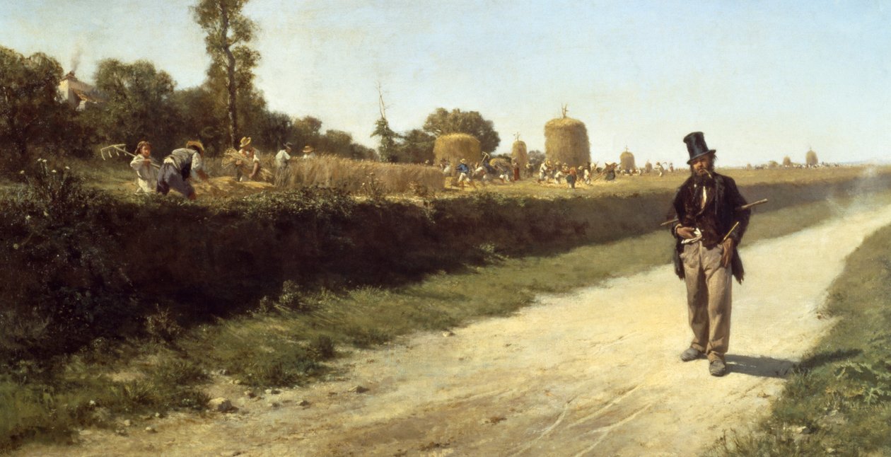 Oisiveté et travail - Michele Cammarano
