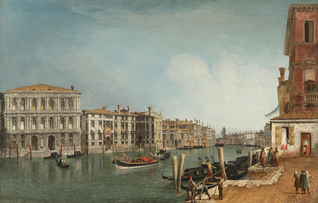 Le Grand Canal près de Ca