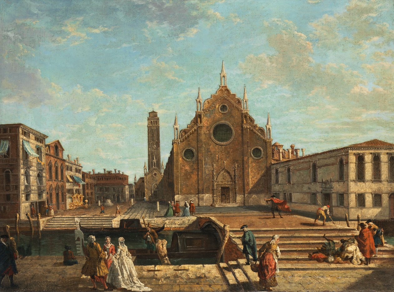 Michele Marieschi Campo dei Frari - Michele Marieschi