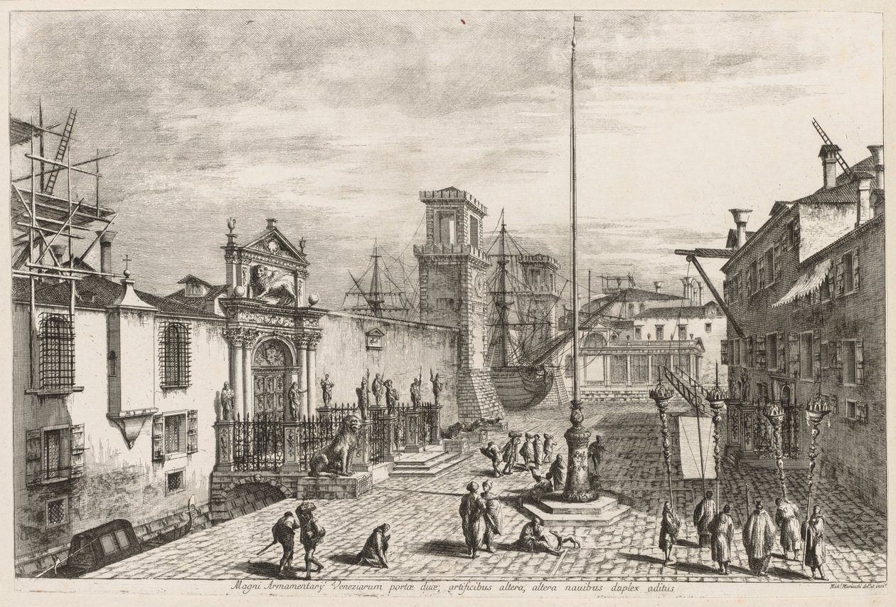 Vues de Venise : Les portes de l