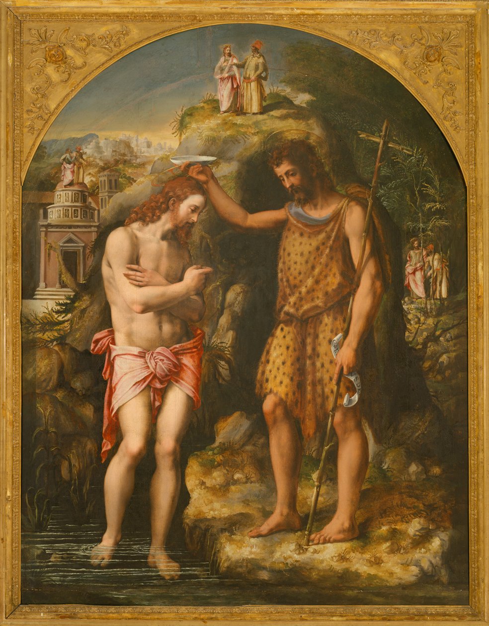 Baptême et Tentation du Christ - Michele di Ridolfo Tosini