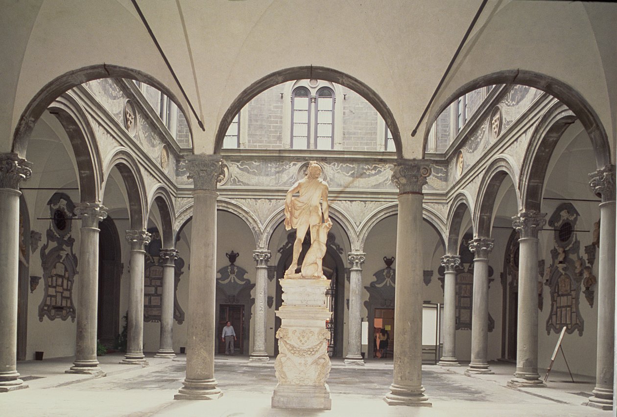 Intérieur de la cour de sculpture - Michelozzo di Bartolommeo