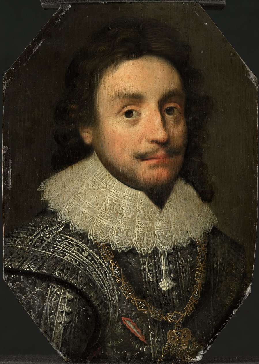 Portrait de Frédéric V (1596-1632), c.1621 - Michiel Jansz. van (after) Miereveld