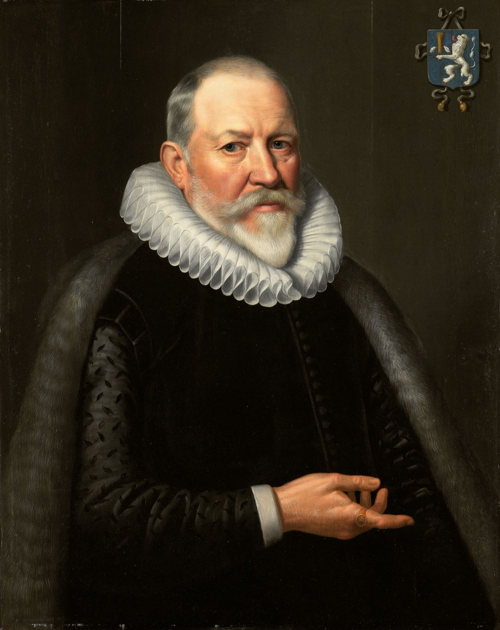Portrait de Maerten Ruychaver - Michiel Jansz. van (after) Miereveld
