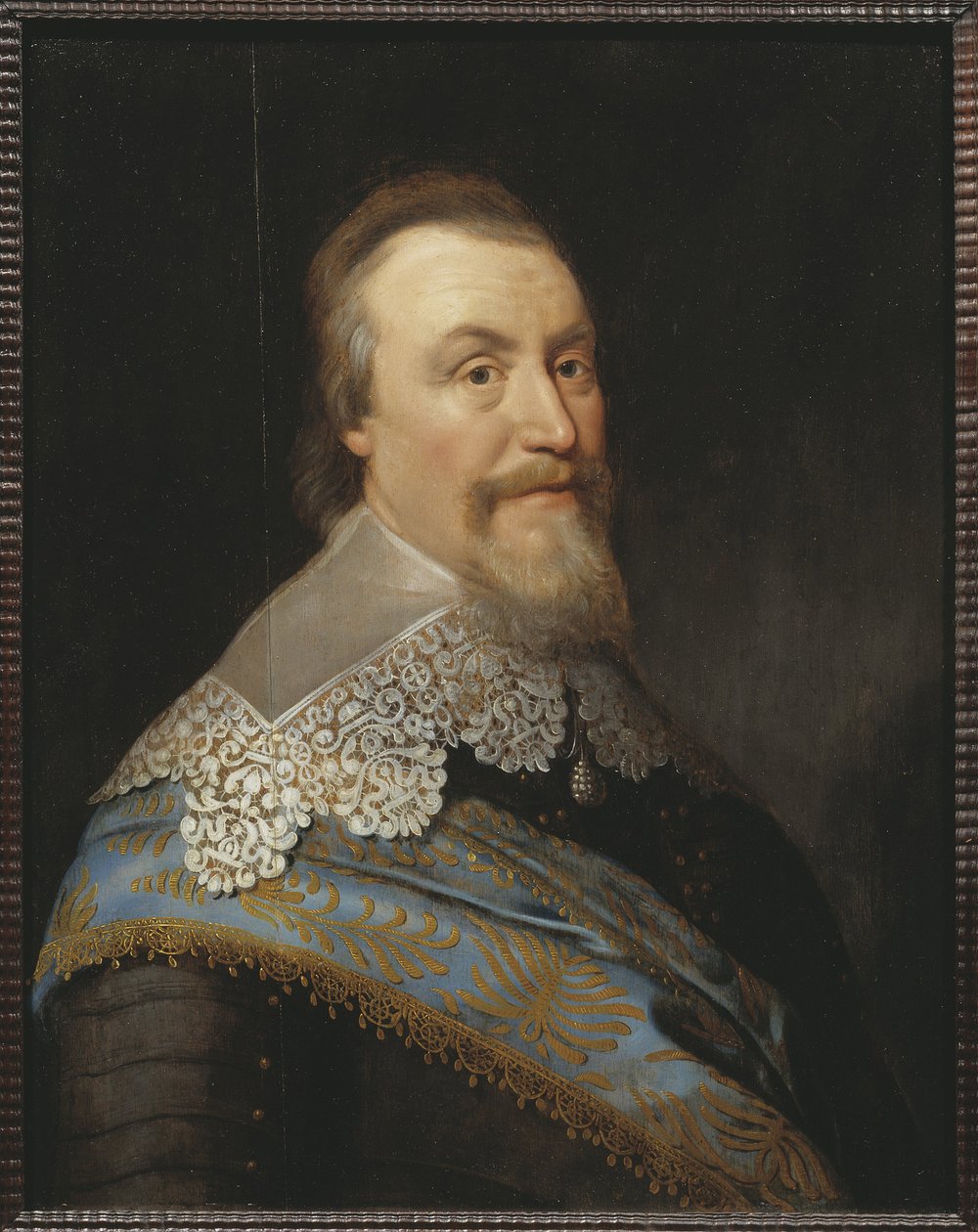 Portrait du comte Axel Oxenstierna - Michiel Jansz. van (studio of) Miereveld