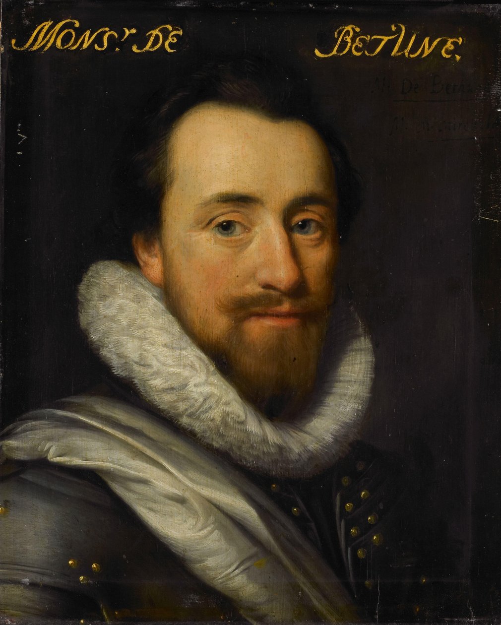 Portrait de Syrius de Bethune, Seigneur de Cogni, Mareuil, le Beysel, Toulon, Conegory et Chastillon - Michiel Jansz van Mierevelt (workshop of)