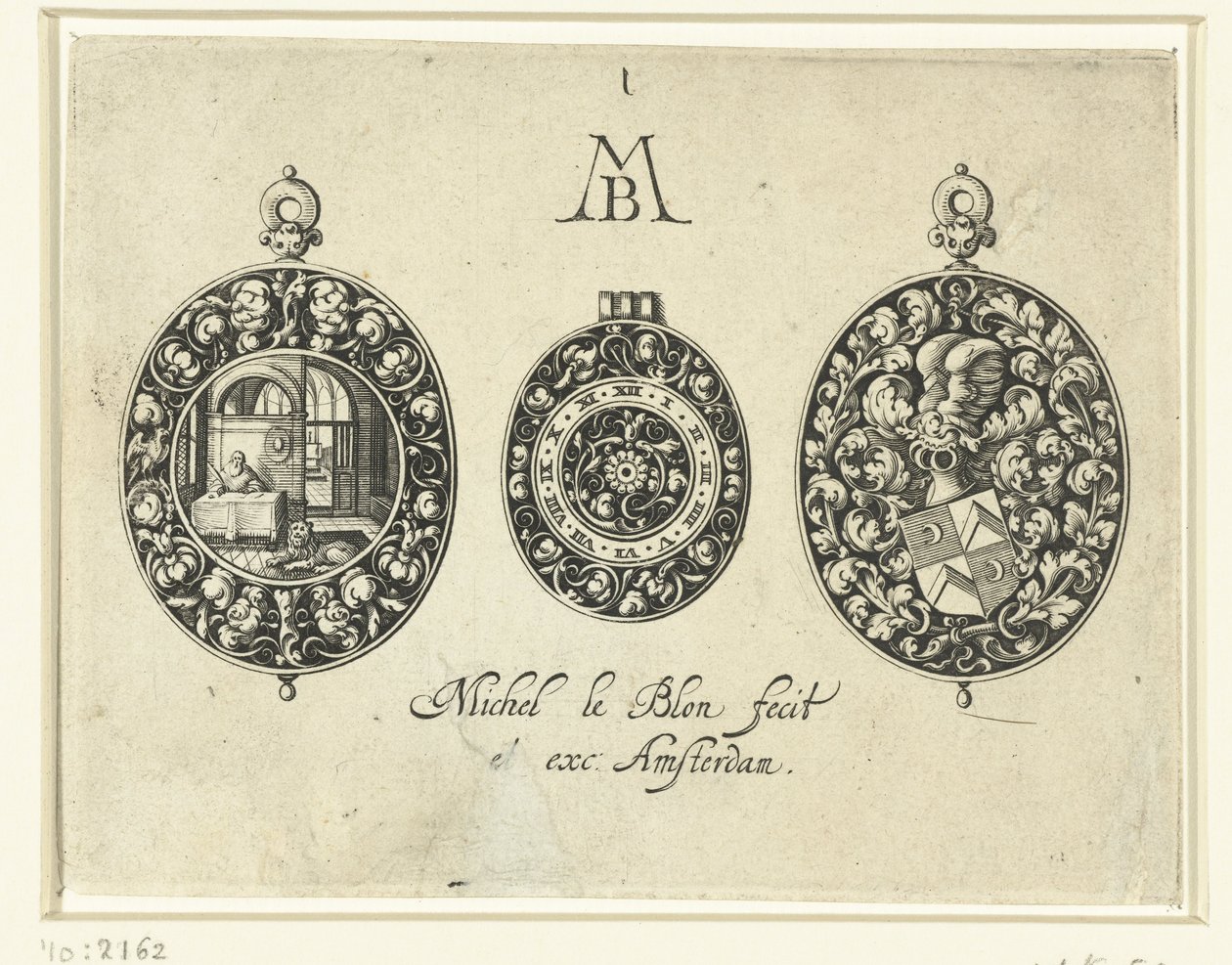 Deux boîtiers de montre et un cadran, vers 1620-26 - Michiel Le Blon
