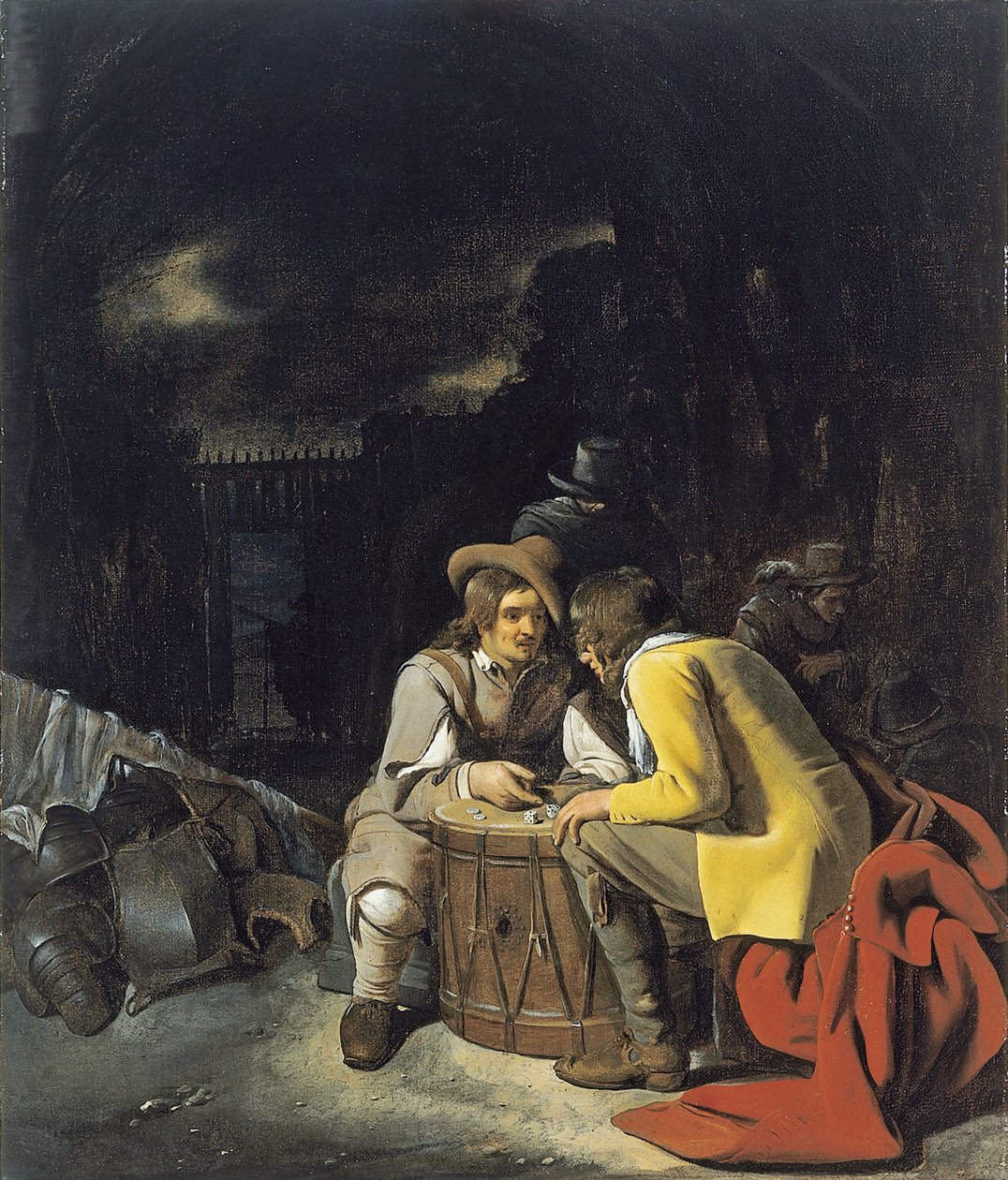 Soldats jouant aux dés - Michiel Sweerts