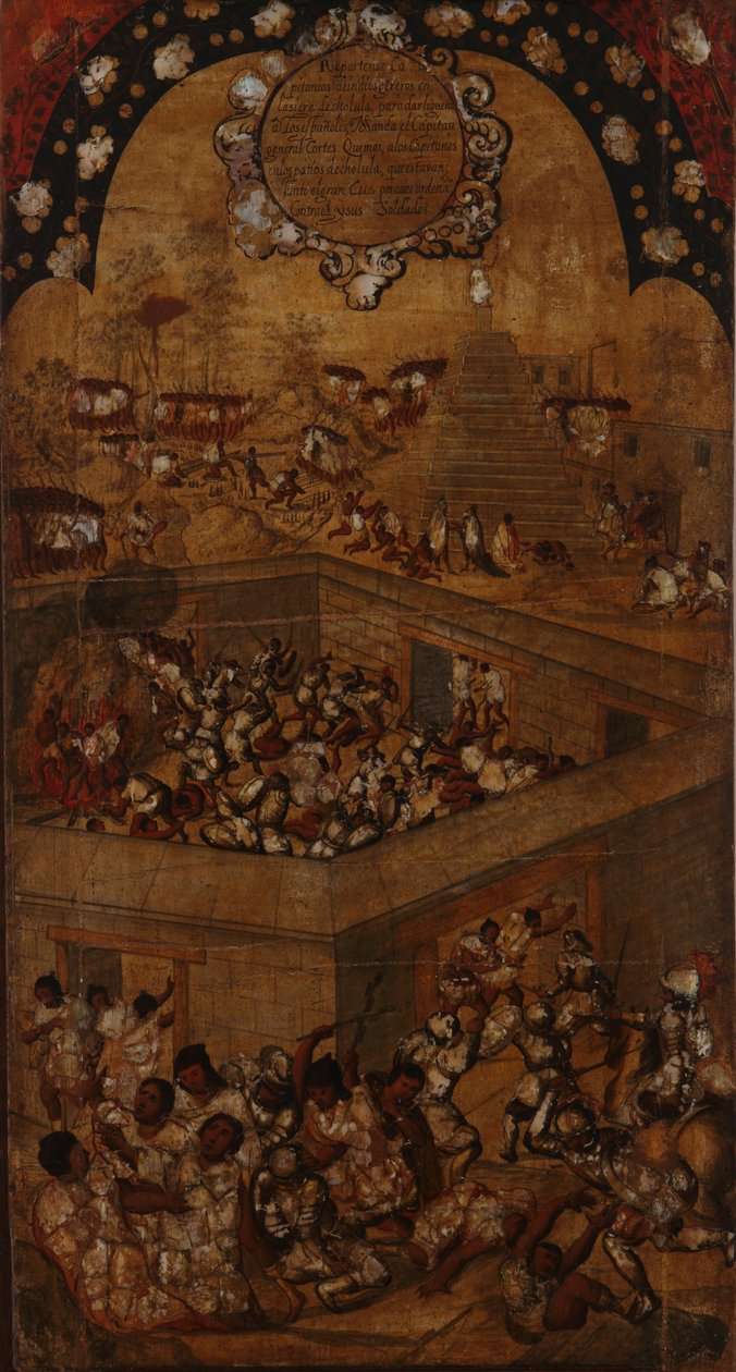 La Conquista de México. Tableau VII - Miguel Gonzales