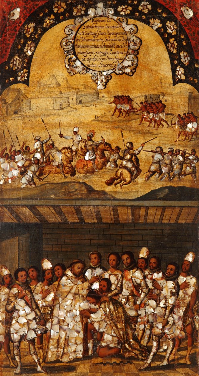La Conquista de México. Tableau XIX - Miguel Gonzales