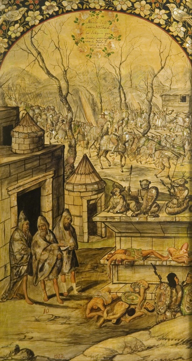 La conquête du Mexique par Hernan Cortes - Miguel and Juan Gonzalez