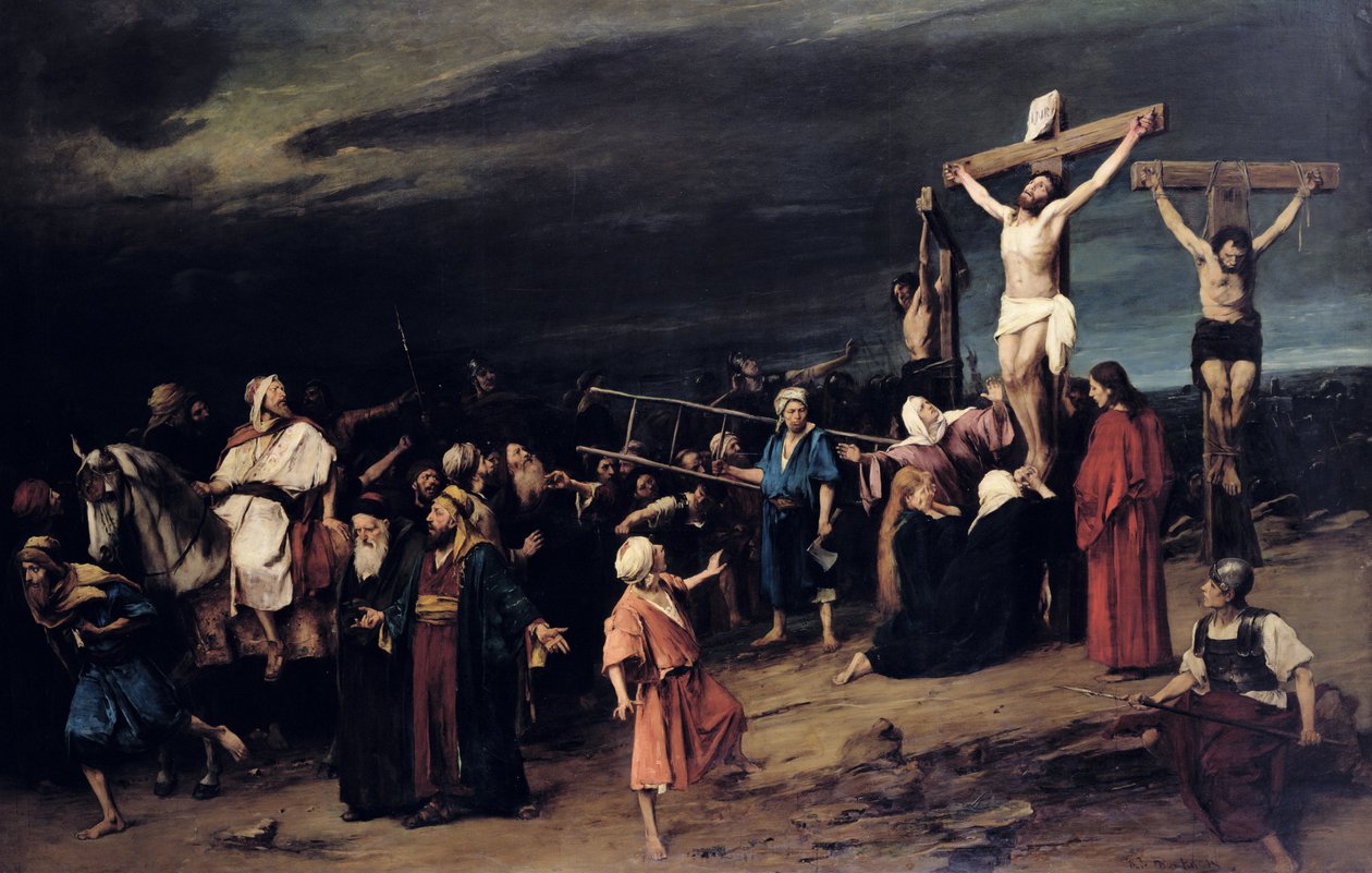 Christ en croix, 1884 - Mihály Munkácsy