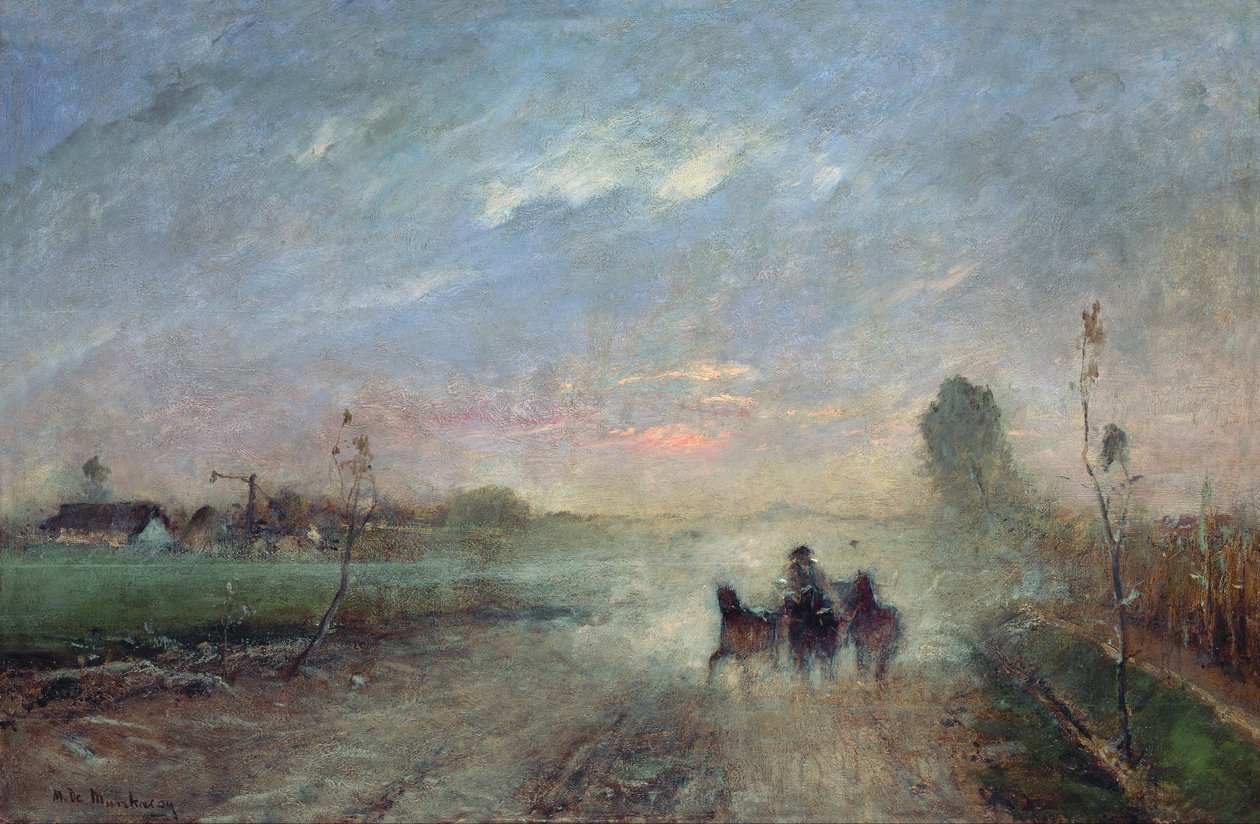 Route poussiéreuse II - Mihály Munkácsy