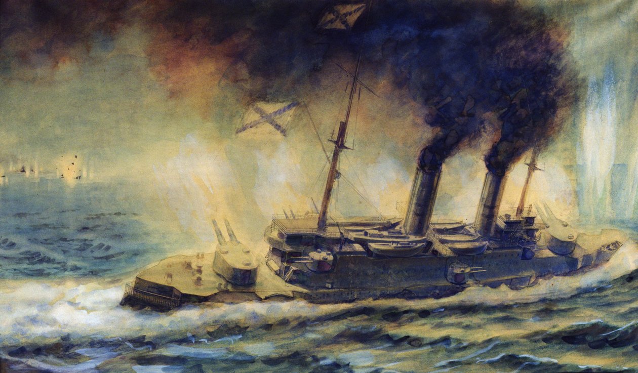 La bataille du golfe de Riga, août 1915, 1940 - Mikhail Mikhailovich Semyonov