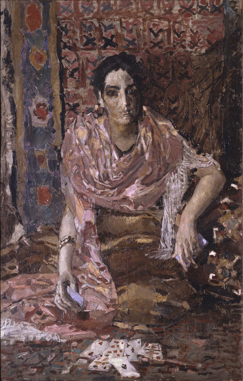 La diseuse de bonne aventure, 1895 - Mikhail Aleksandrovich Vrubel
