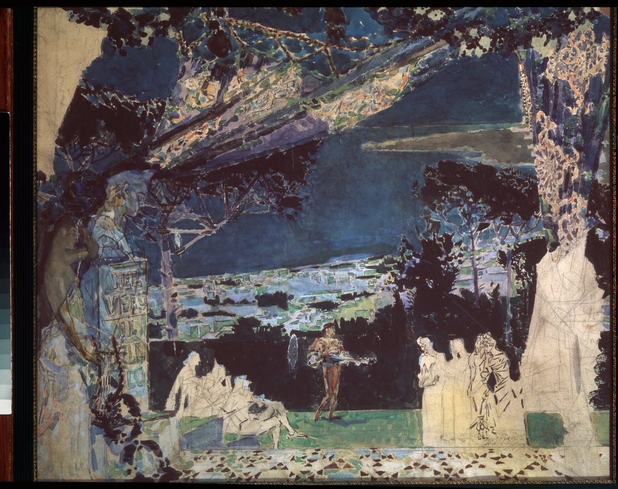 Italie, nuit à Naples - Mikhail Aleksandrovich Vrubel
