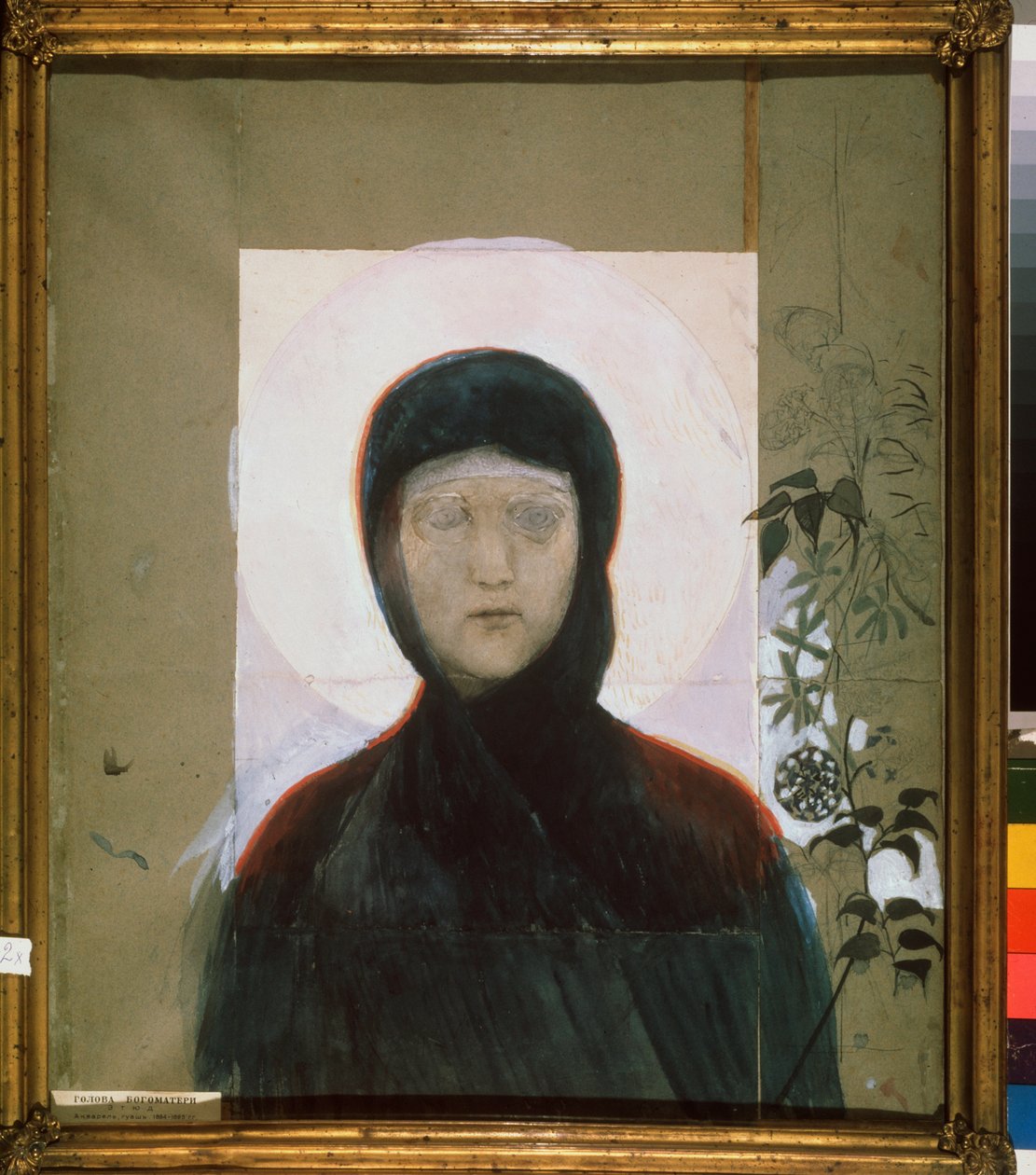 La Vierge - Mikhail Aleksandrovich Vrubel
