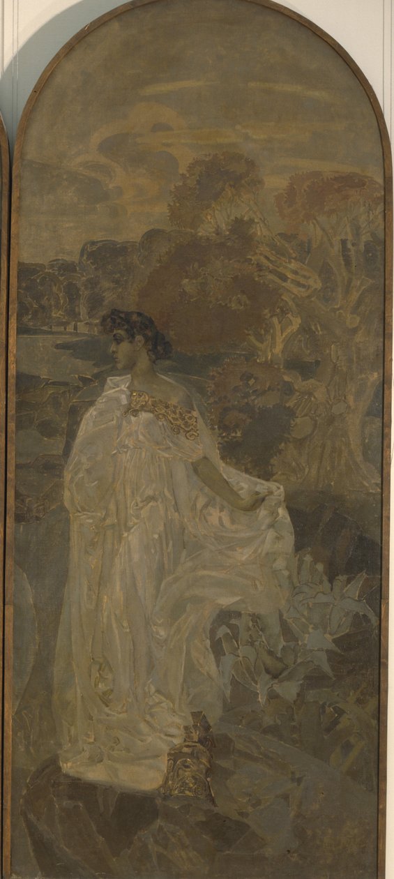 Triptyque de Minerve Le Jugement de Pâris, 1893 - Mikhail Aleksandrovich Vrubel