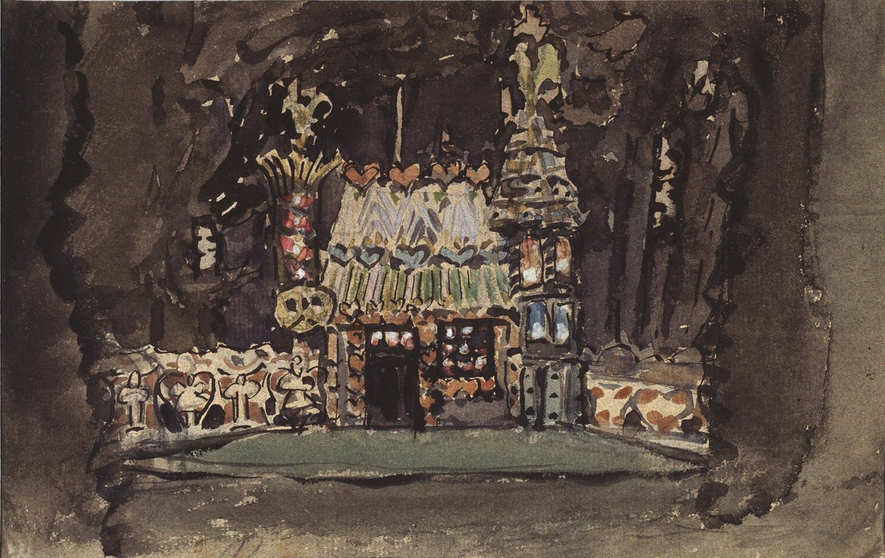 Décor de scène pour l