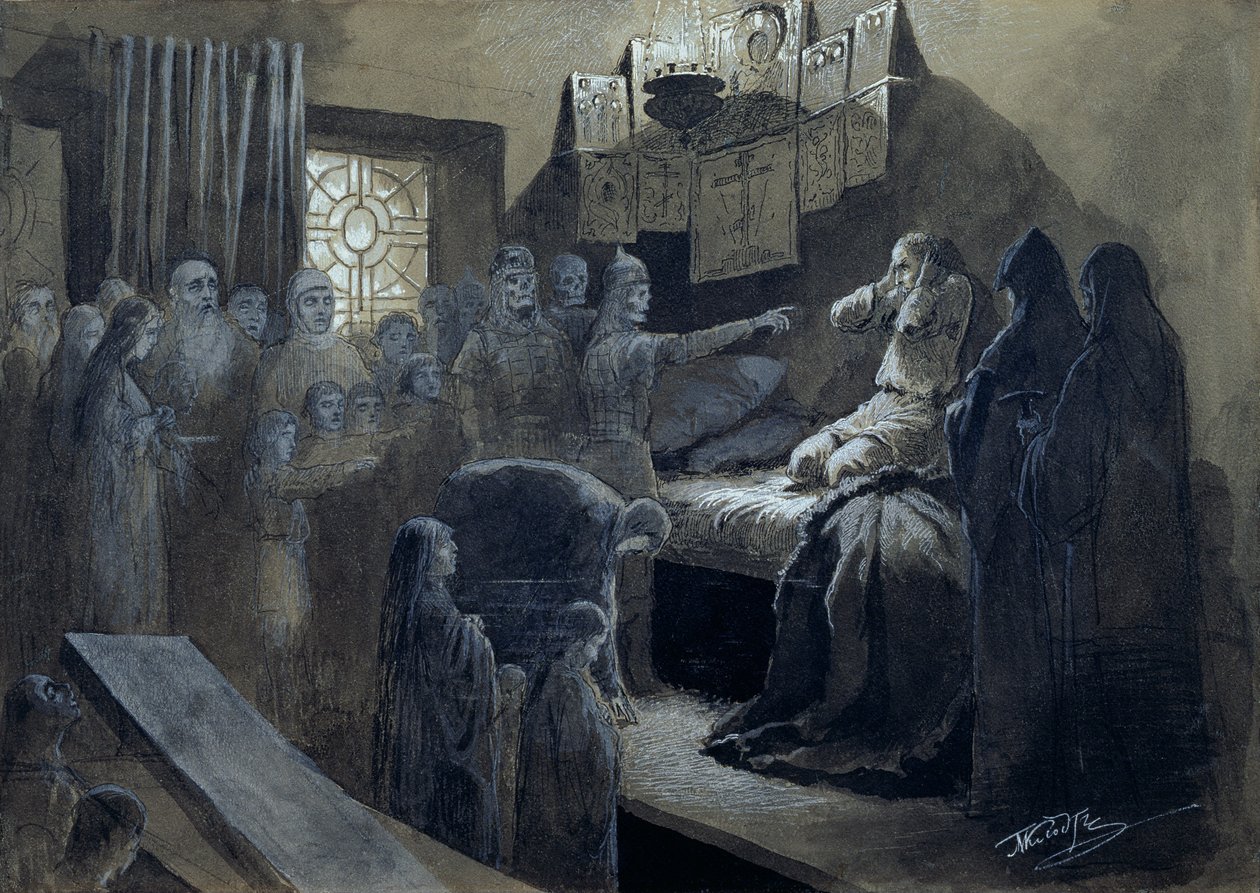 Ivan IV le Terrible Visité par les Fantômes de Ceux Qu