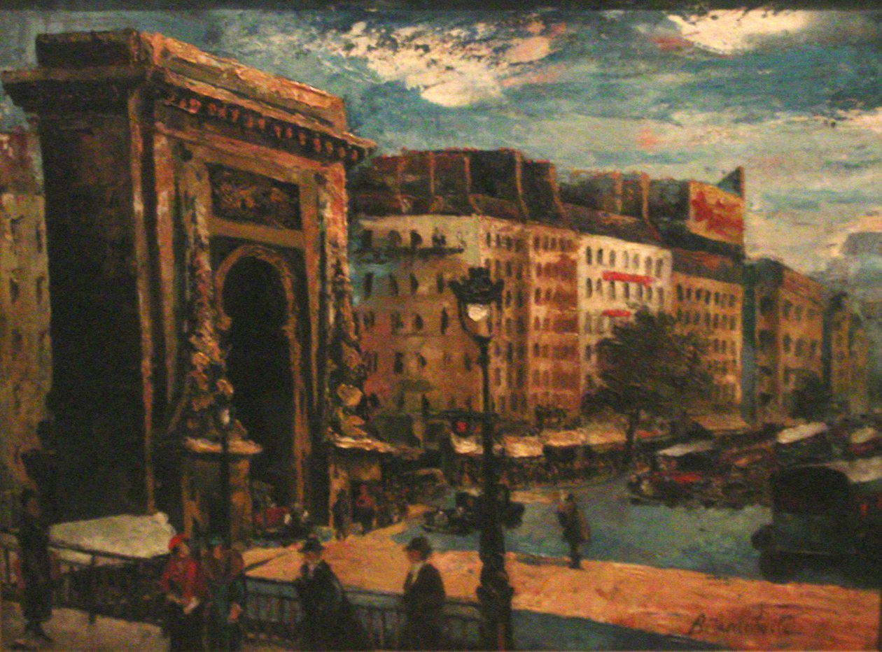 Paysage de Paris, Porte Saint-Denis - Mikheil Bilanishvili