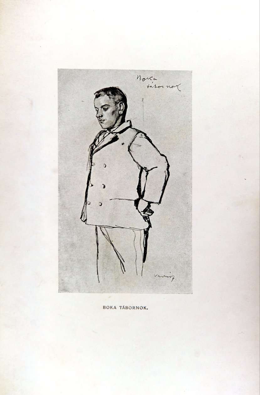 Illustration dans Ferenc Molnár - Les garçons de la rue Paul - Miklós Vadász