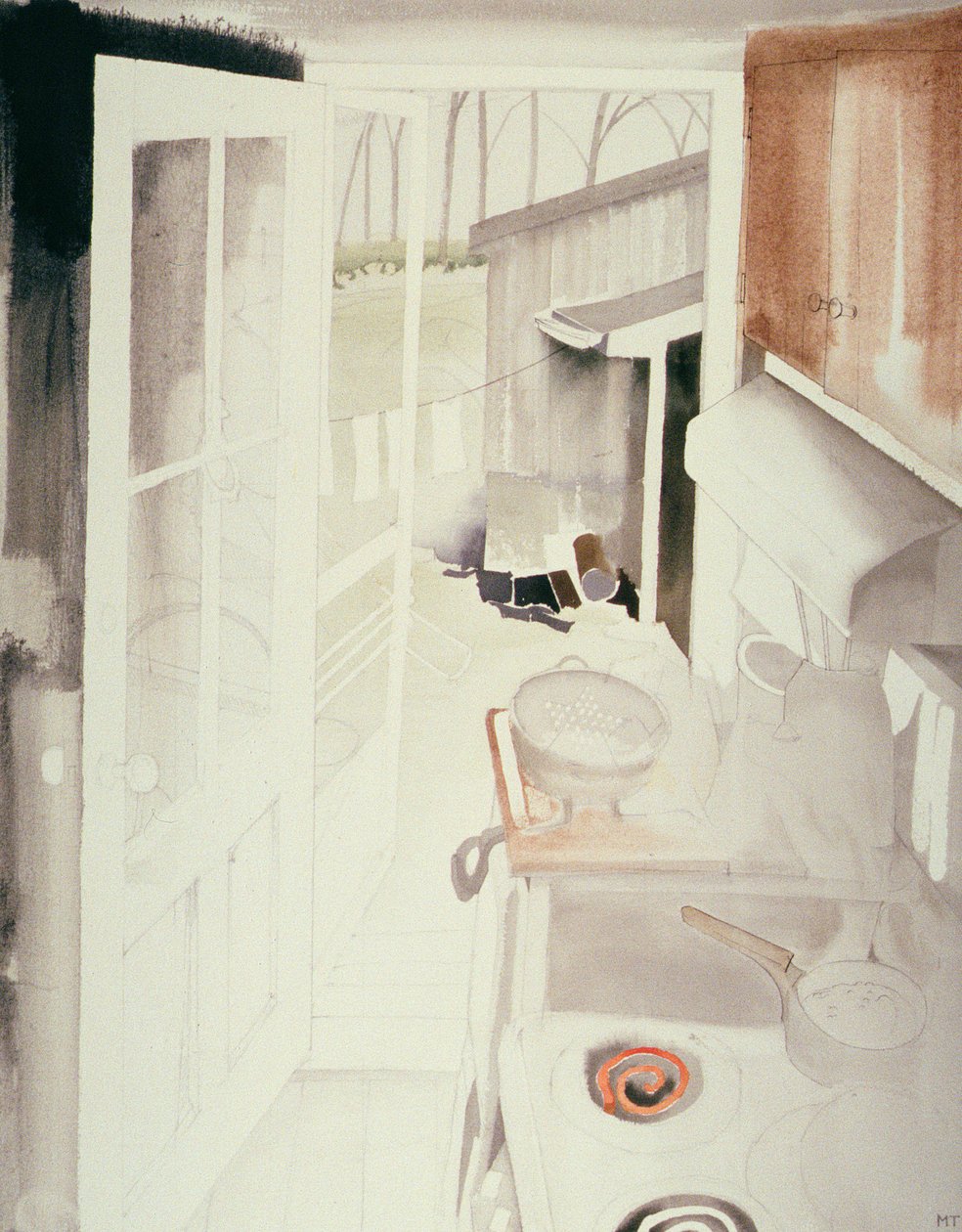 Cuisinière et cuisine, Connecticut - Miles Contemporary Artist Thistlethwaite