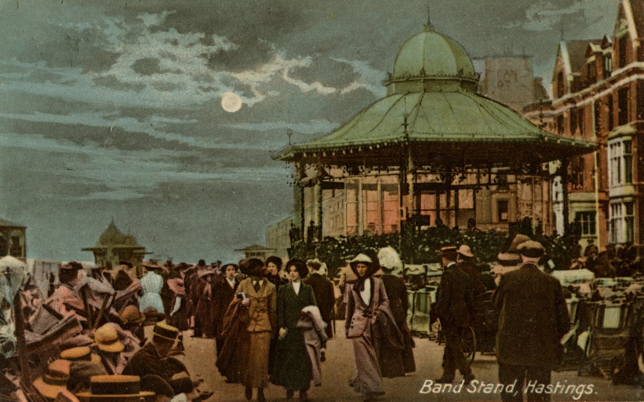 Kiosque à musique, Hastings, Sussex - Milton