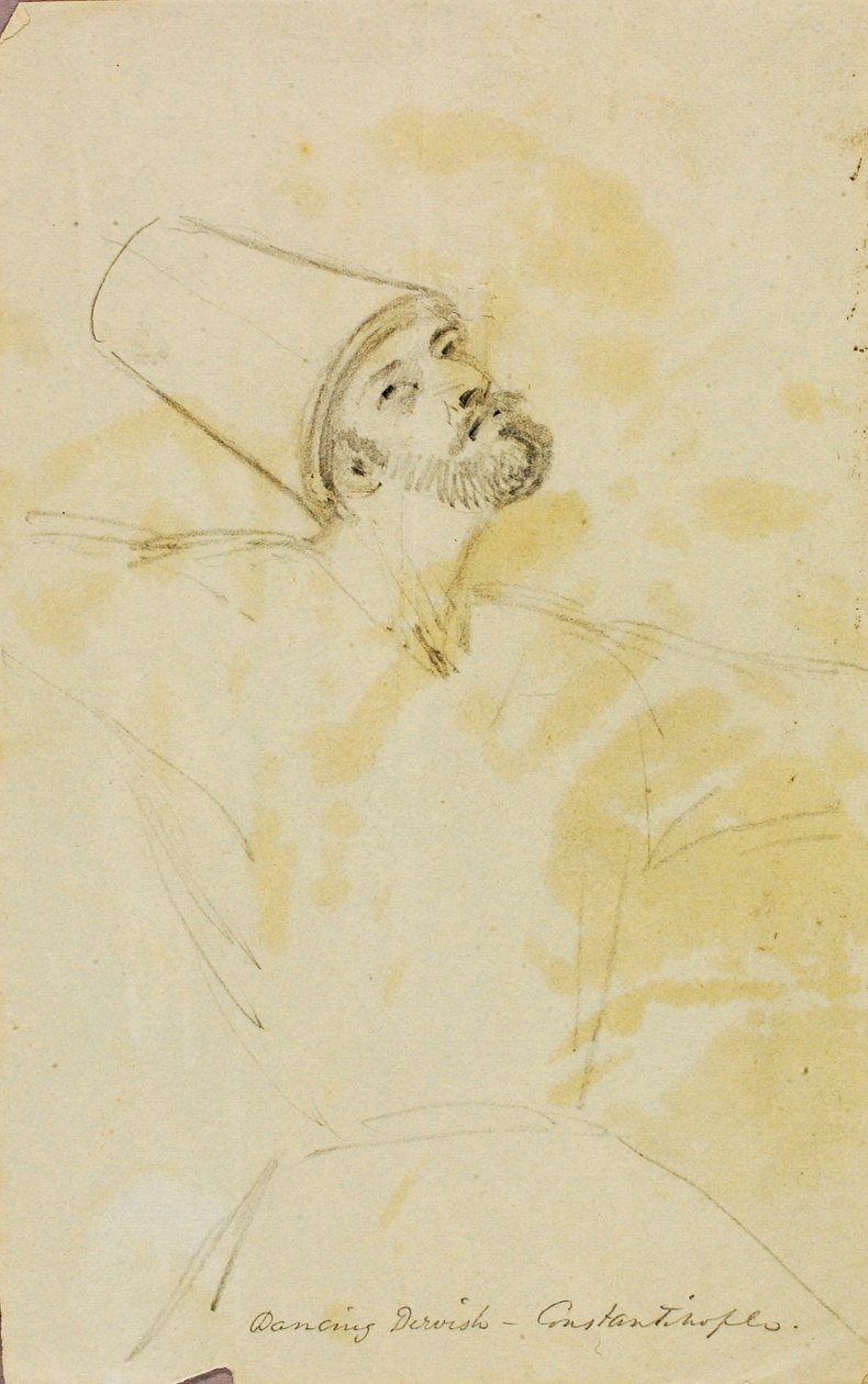 Derviche danseur, Constantinople - Miner Kilbourne Kellogg