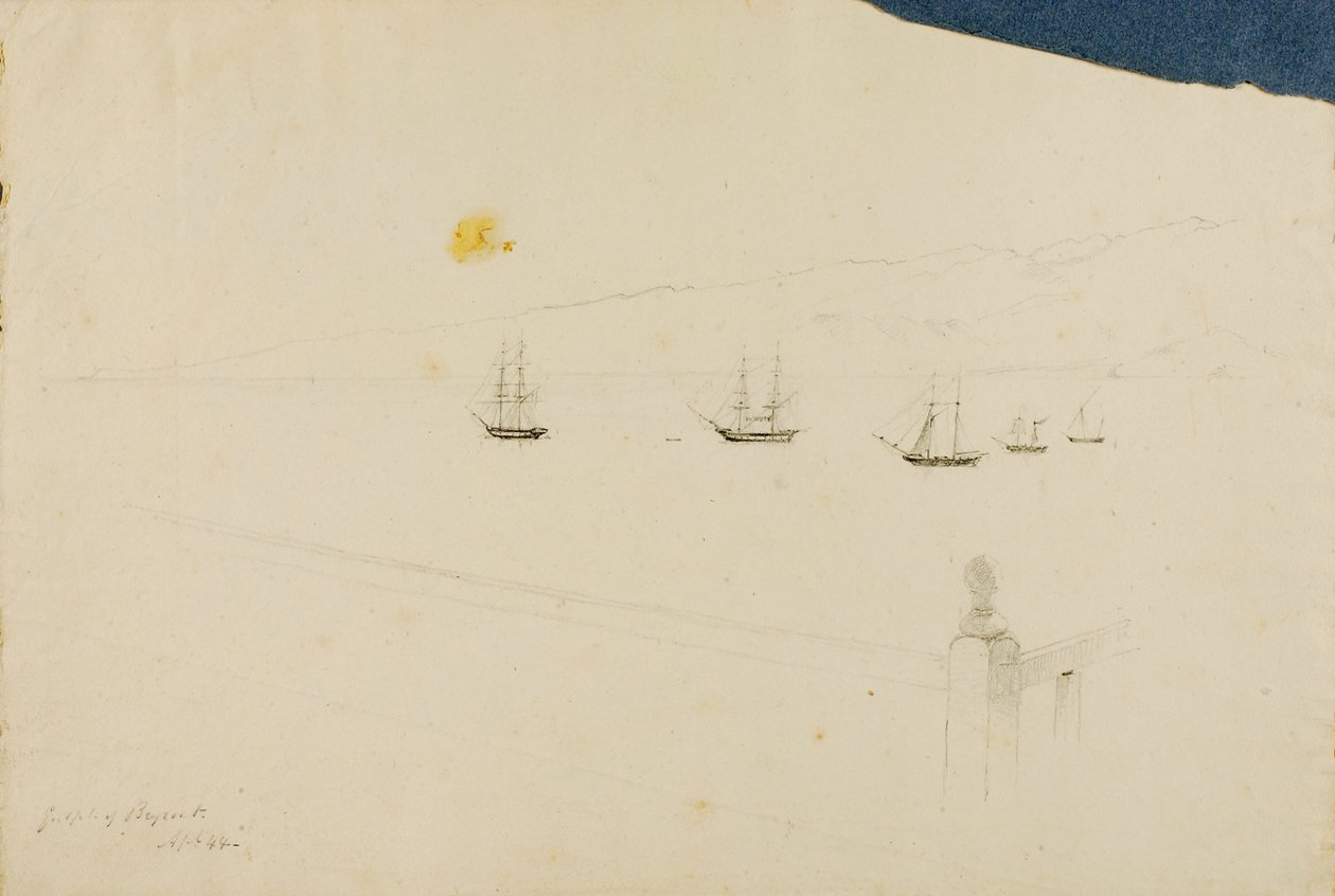 Port de Beiyrout | Miner Kilbourne Kellogg | Estampe d'art
