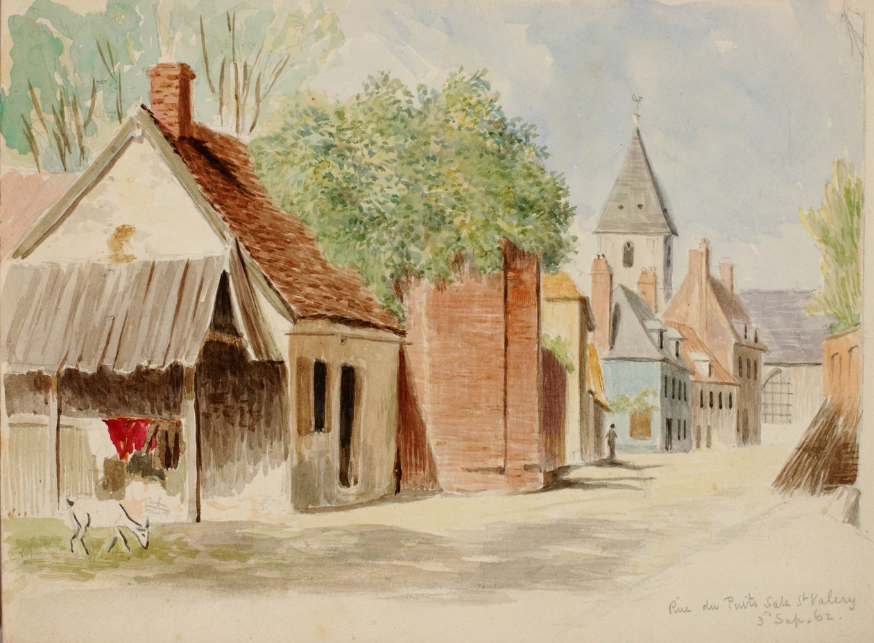 Rue du Puits Salé, St. Valery - Miner Kilbourne Kellogg
